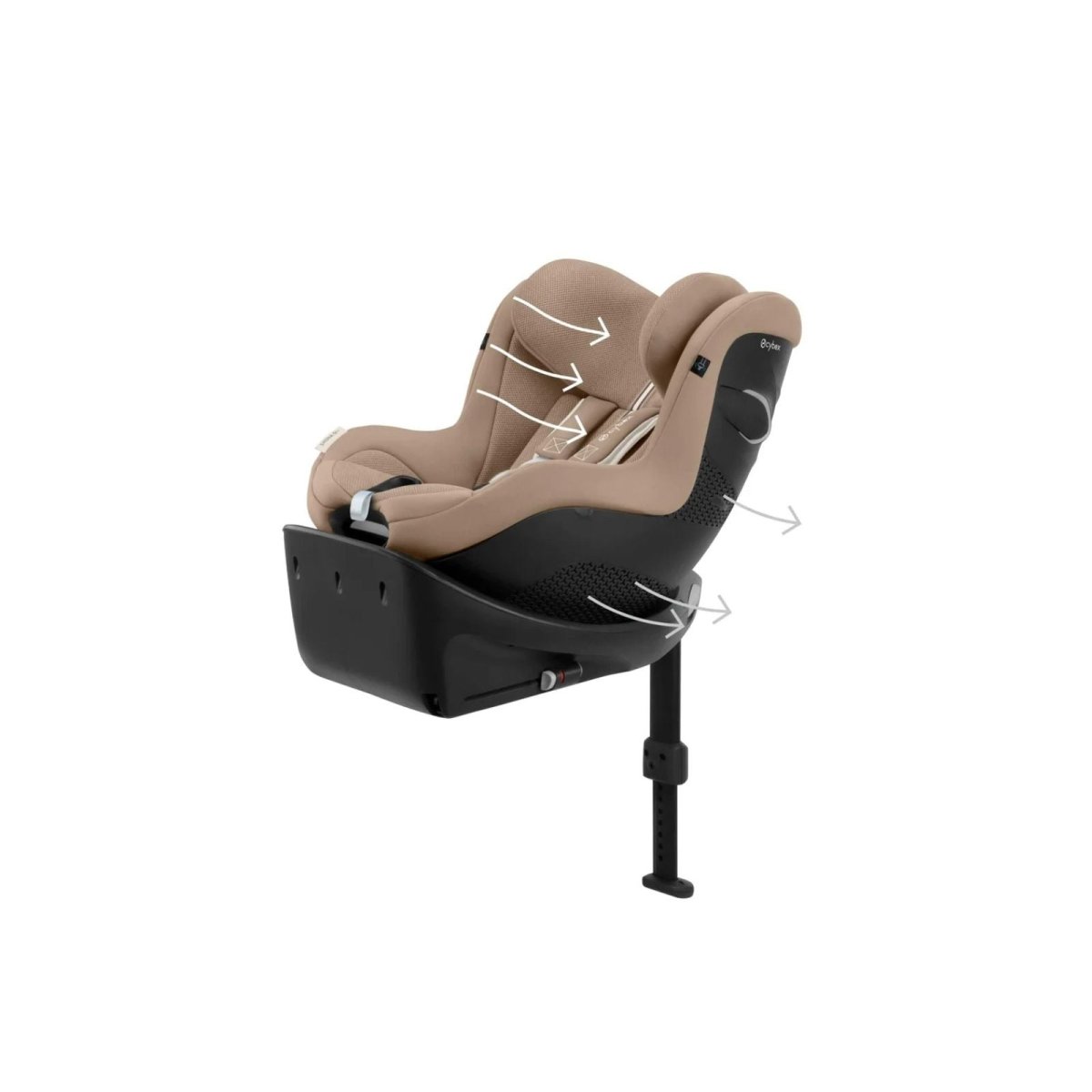 Cybex Sirona Gi i - Size Plus Group 0/1 Car Seat - Almond Beige - ebebek - Black Friday
