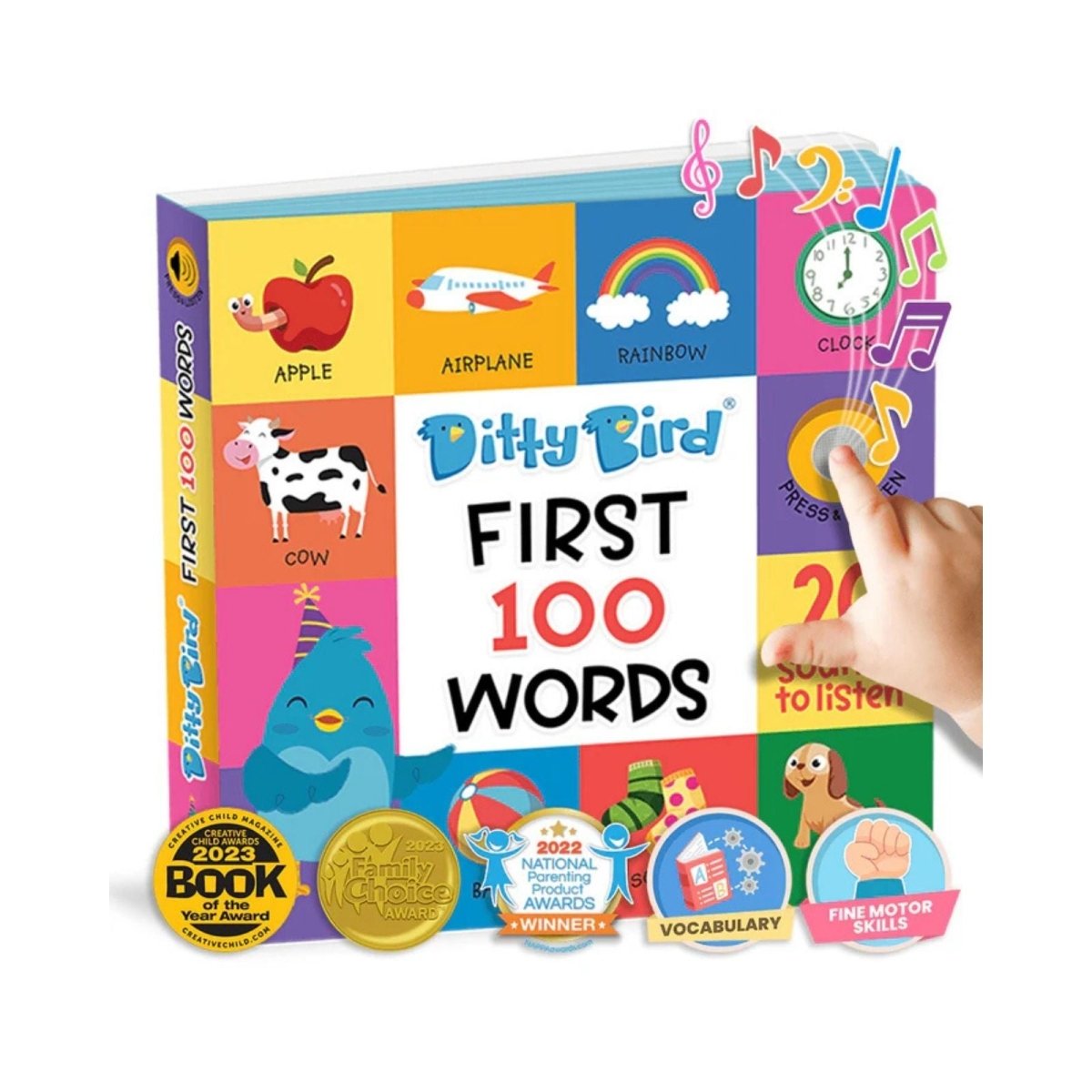 Ditty Bird First 100 Words Book - ebebek - Black Friday