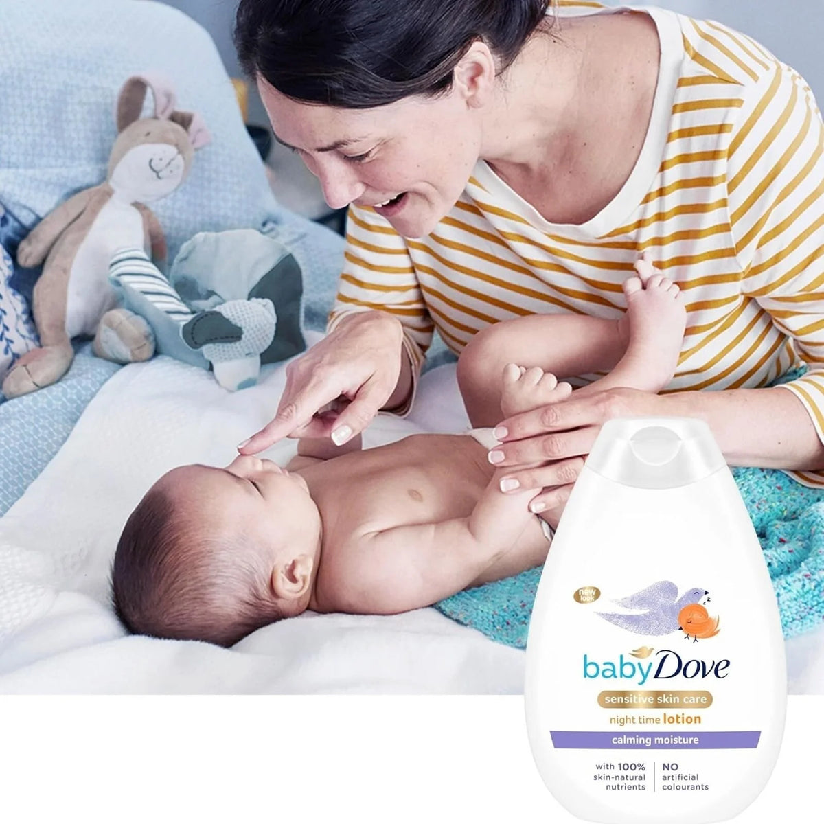 Baby Dove Calming Moisture Night Time Body Lotion 400ml