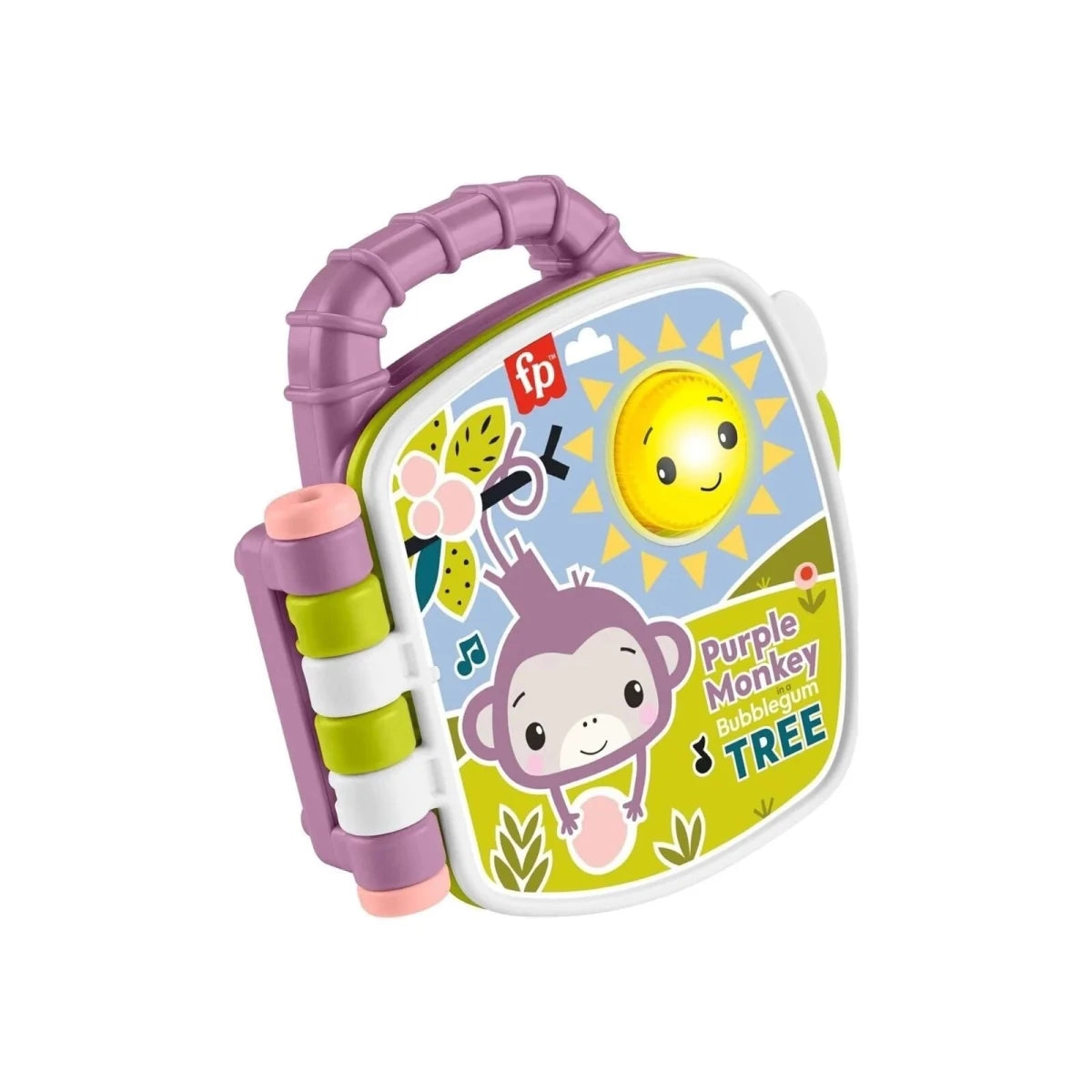 Fisher-Price Purple Monkey Musical Storybook - ebebek