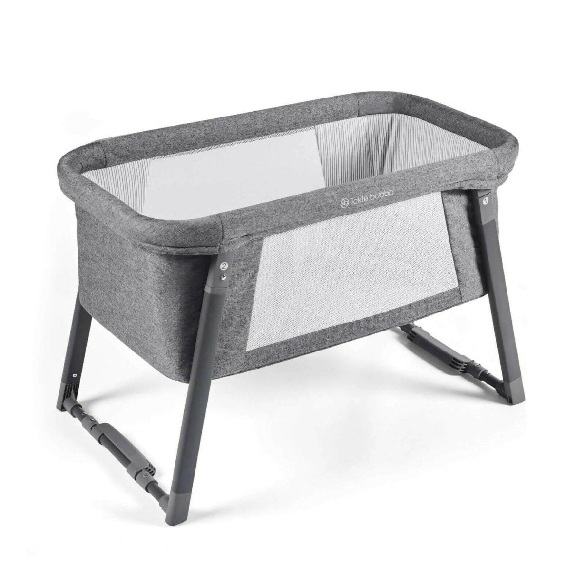 Ickle Bubba Mini Rocker Crib - Space Grey - ebebek - Black Friday