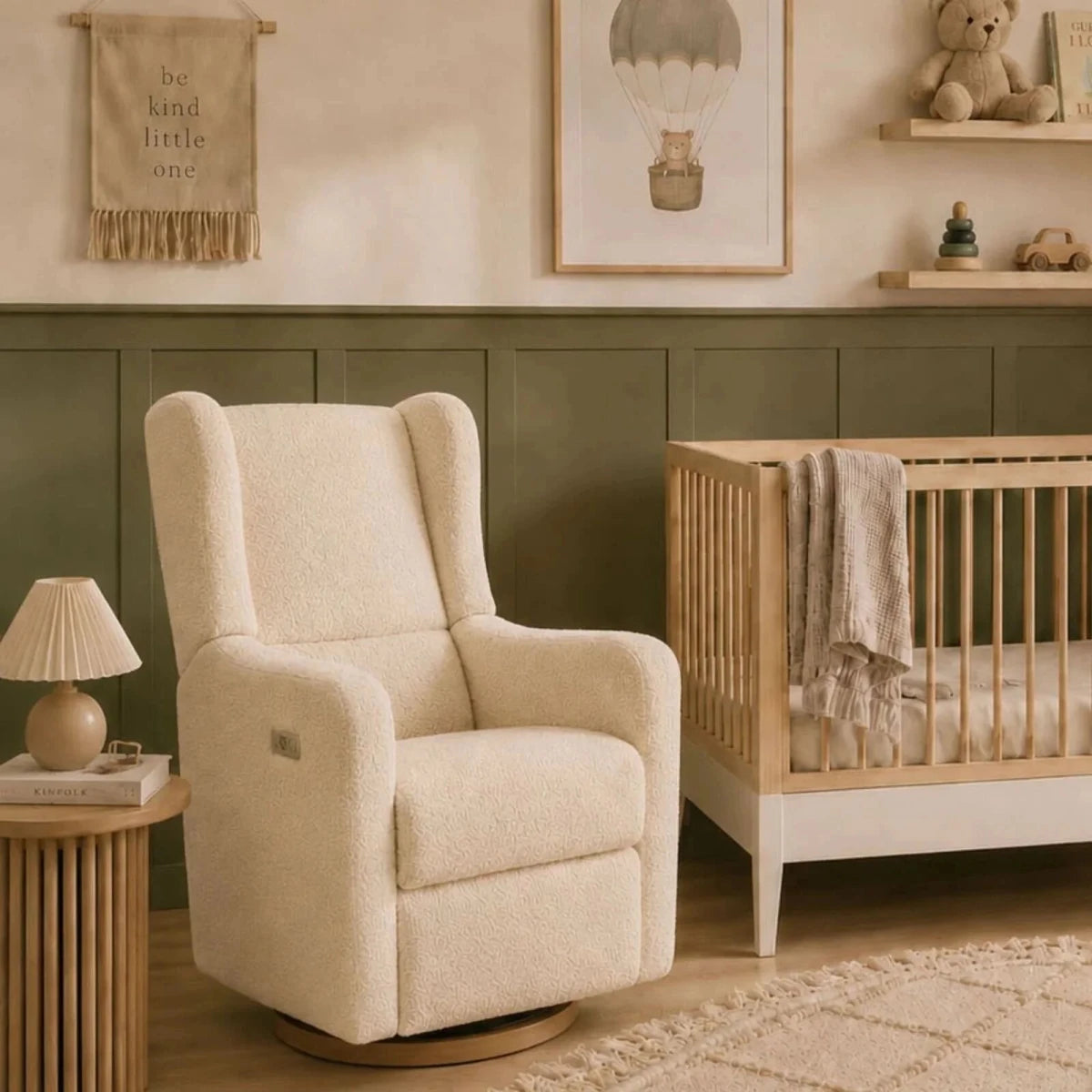 Gaia Baby Lyra Nursing Chair - Biscuit Biscuit - ebebek