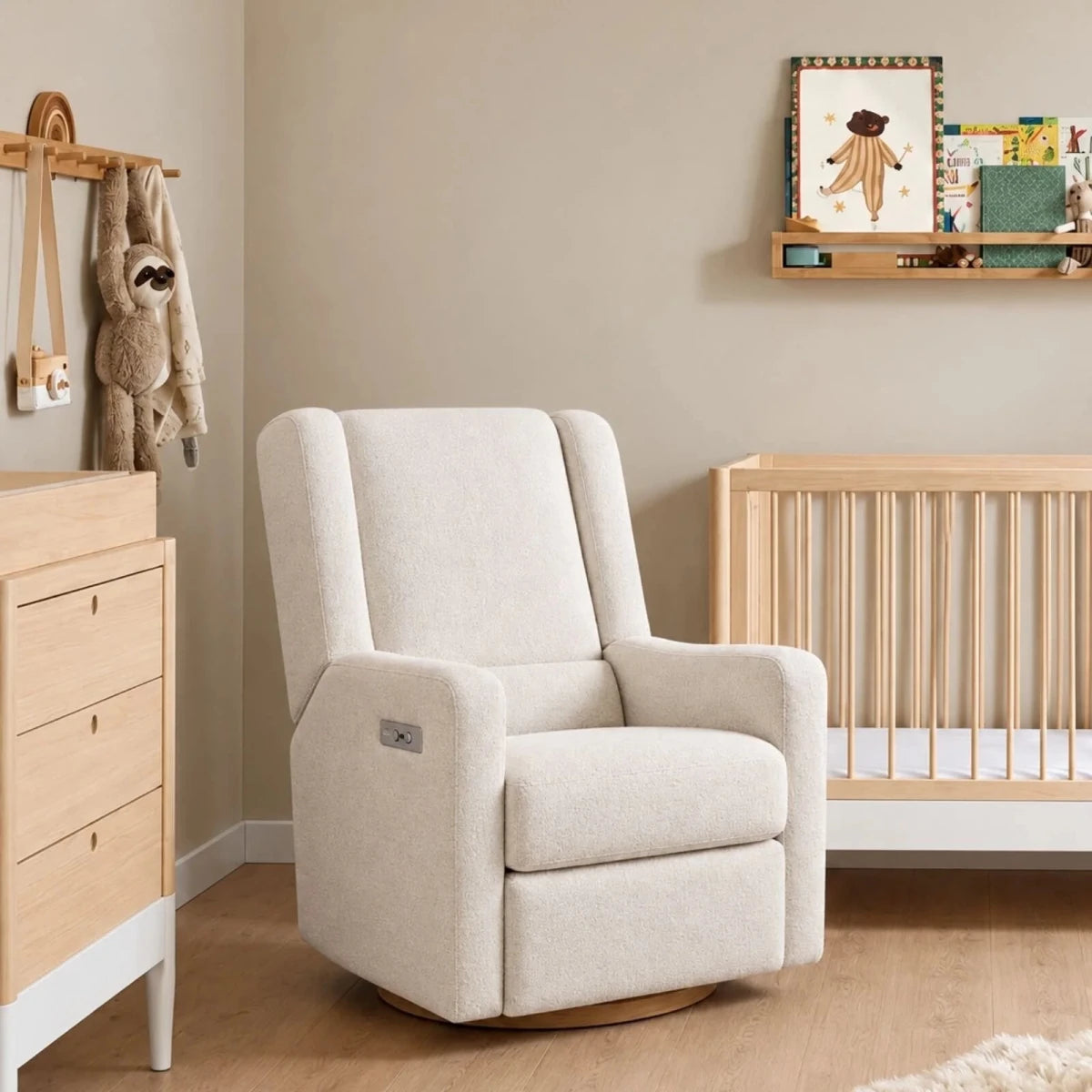 Gaia Baby Lyra Nursing Chair - Oat Oat - ebebek