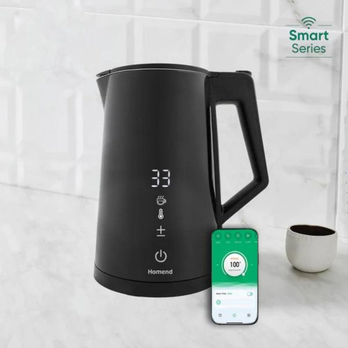 Homend Smart Heatrow 1616UK XL Kettle - ebebek - Black Friday