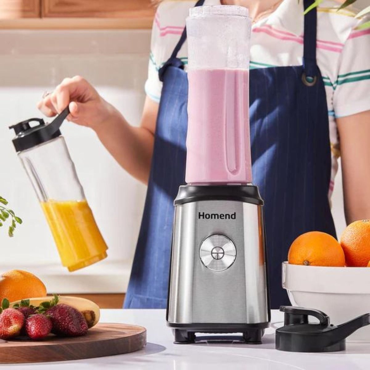 Homend Mixfresh 7010UK Stainless Steel Smoothie Blender - ebebek - Black Friday