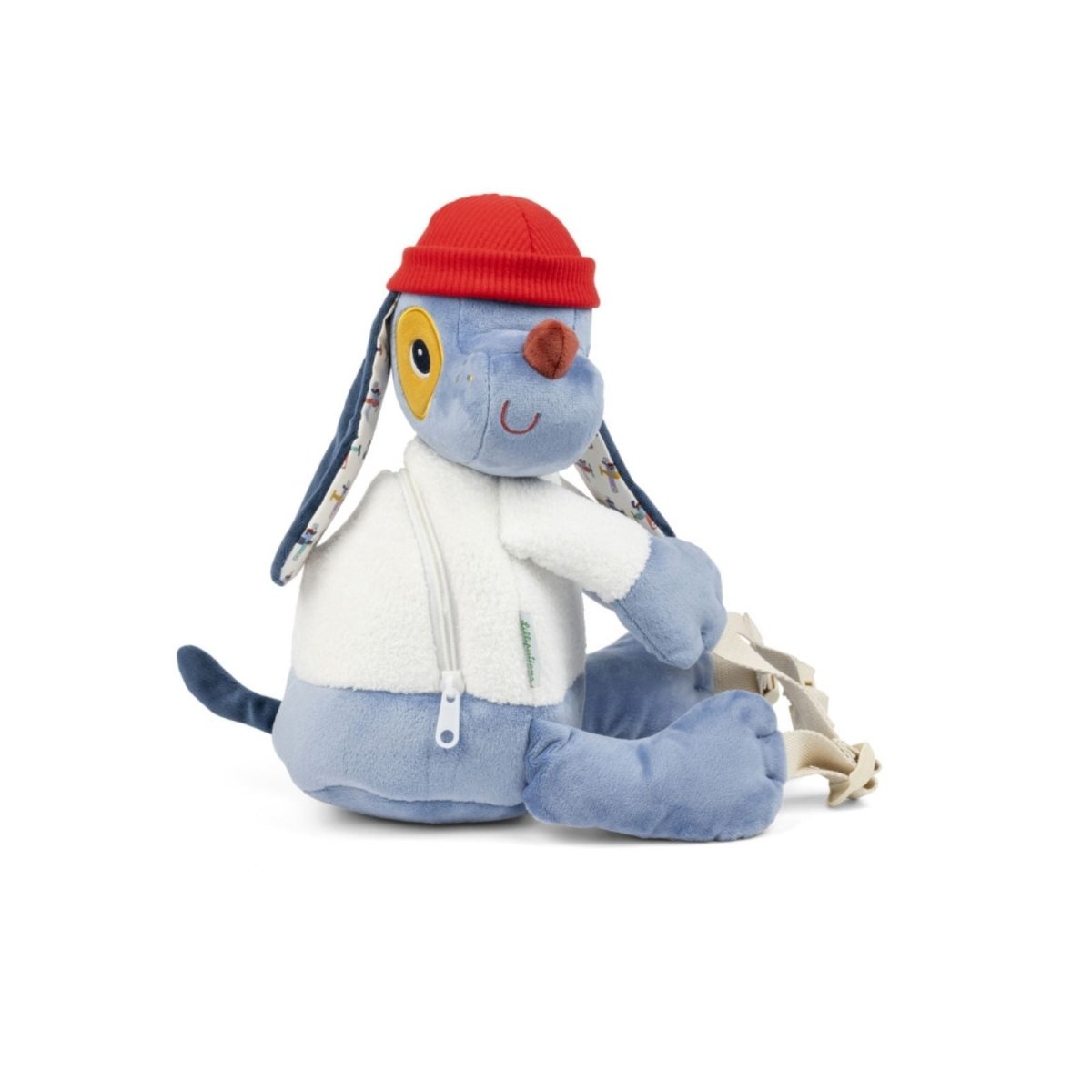 Lilliputiens Plush Backpack - Dog Jules - ebebek - Black Friday