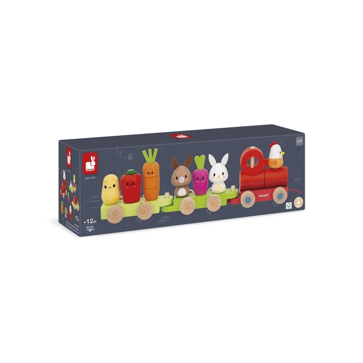 Janod Farm Train - ebebek - Black Friday