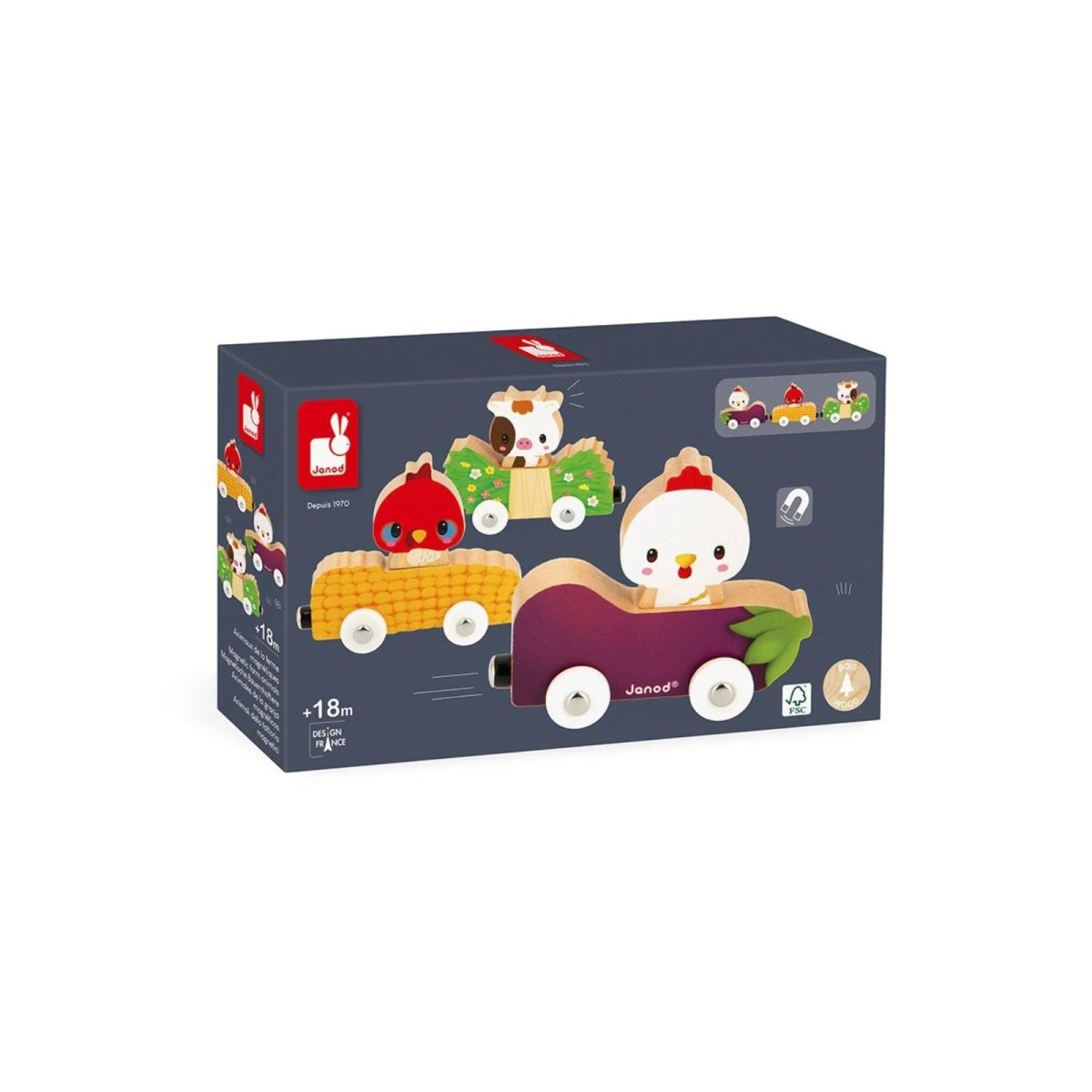 Janod Magnetic Pets - Farm - ebebek - Black Friday