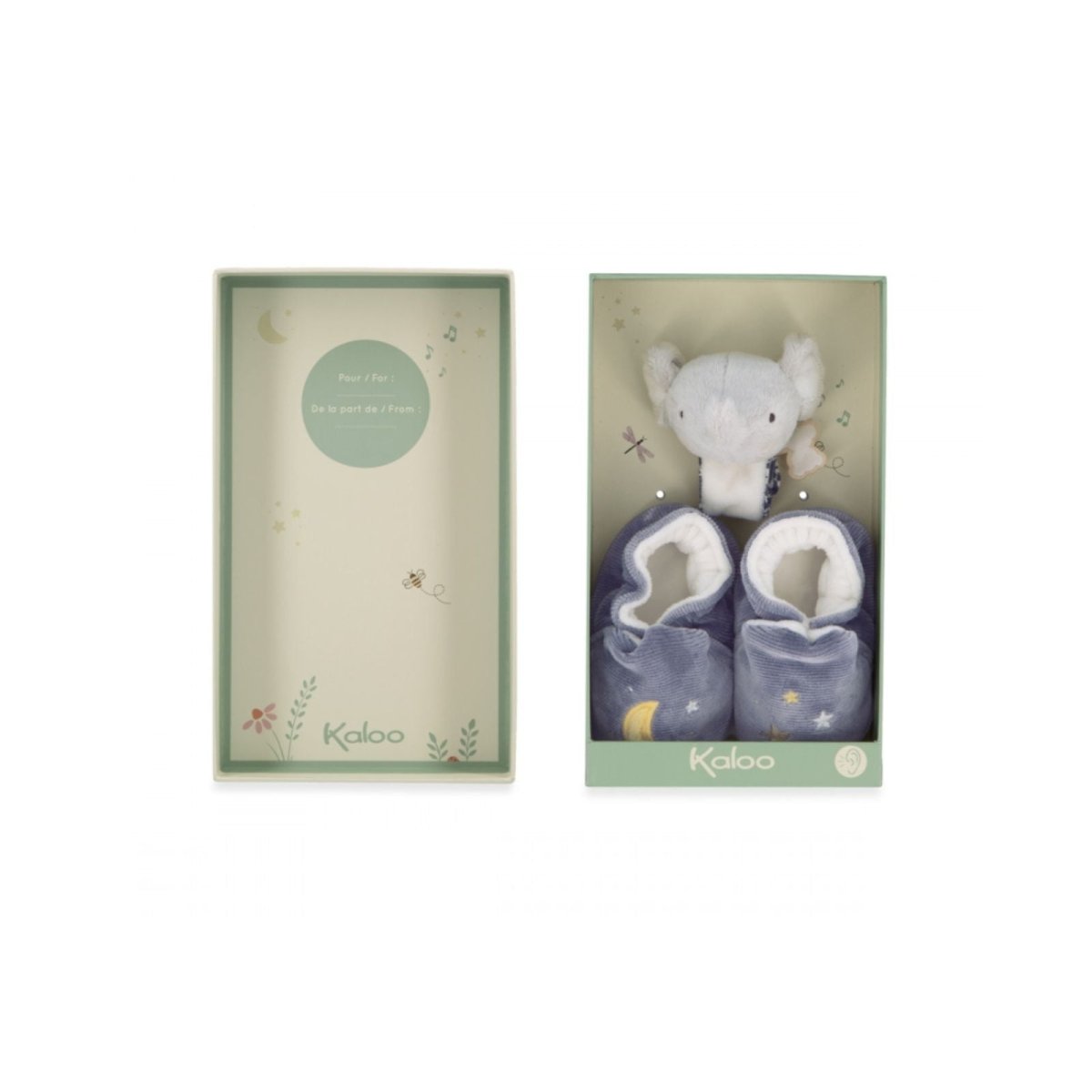 Kaloo Rattle & Slippers - Elephant - ebebek - Black Friday