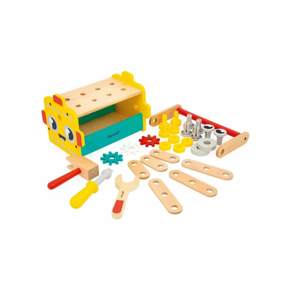 Janod Brico Kids Robot Tool Box - ebebek - Black Friday