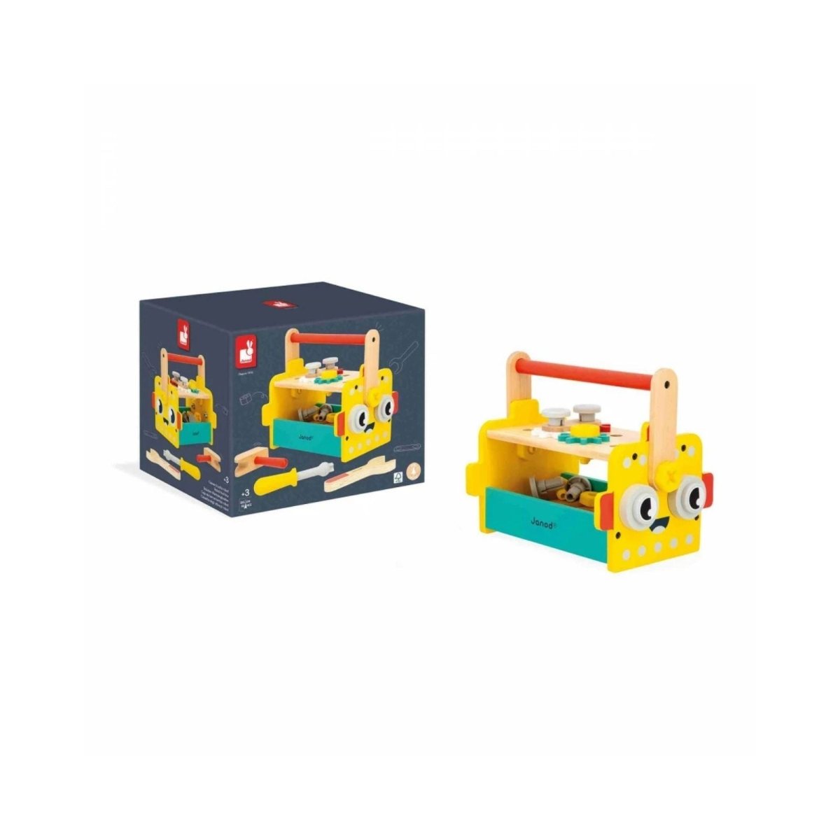 Janod Brico Kids Robot Tool Box - ebebek - Black Friday