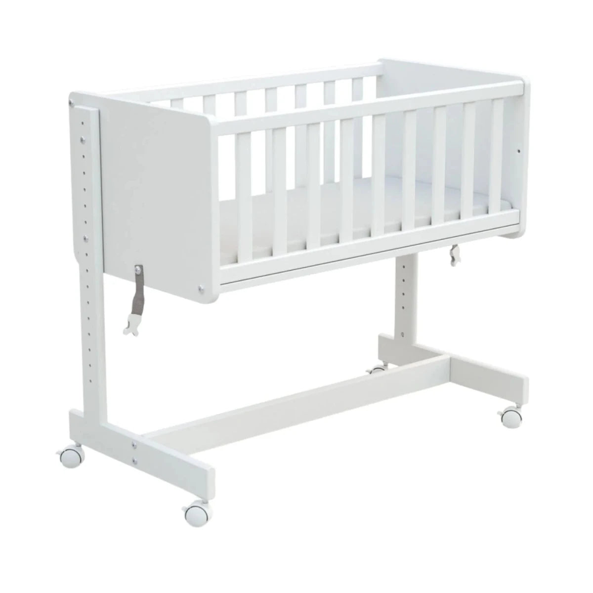 JuraBaby Nato Convertible Co-Sleeping Crib - White White - ebebek