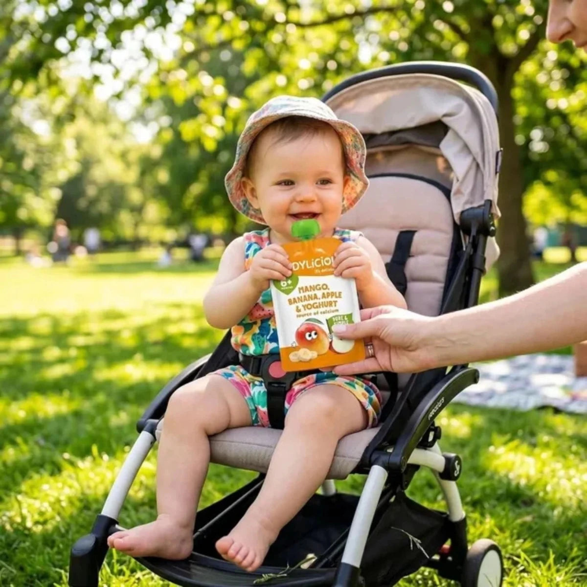 Kiddylicious Pouches Mango Yogurt 6+ months 100g - ebebek