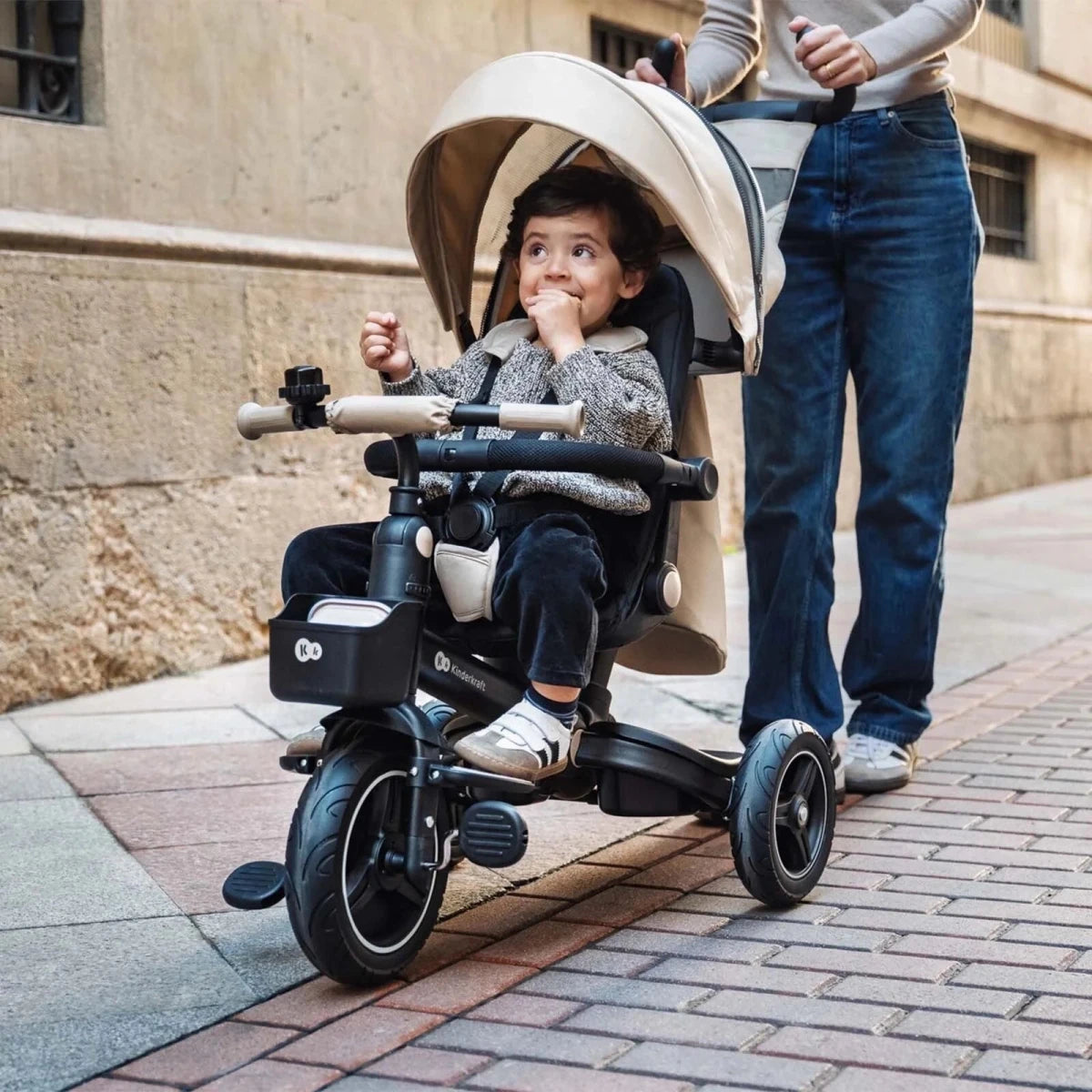 Kinderkraft Spinstep 2 Plus Tricycle - Green - ebebek