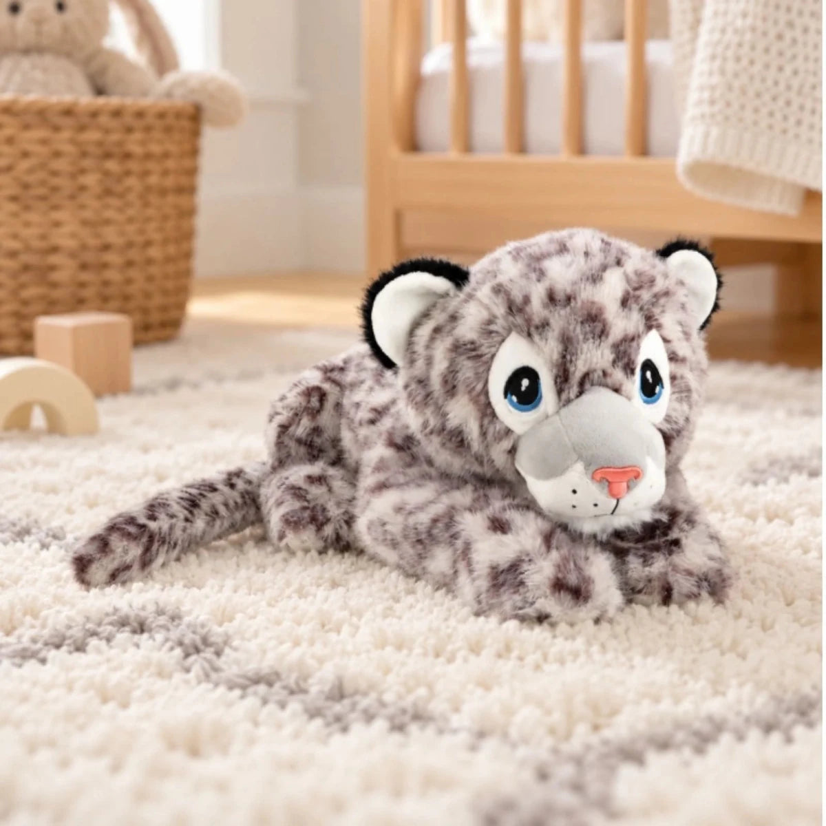Keeleco Snow Leopard 60cm Soft Toy - ebebek