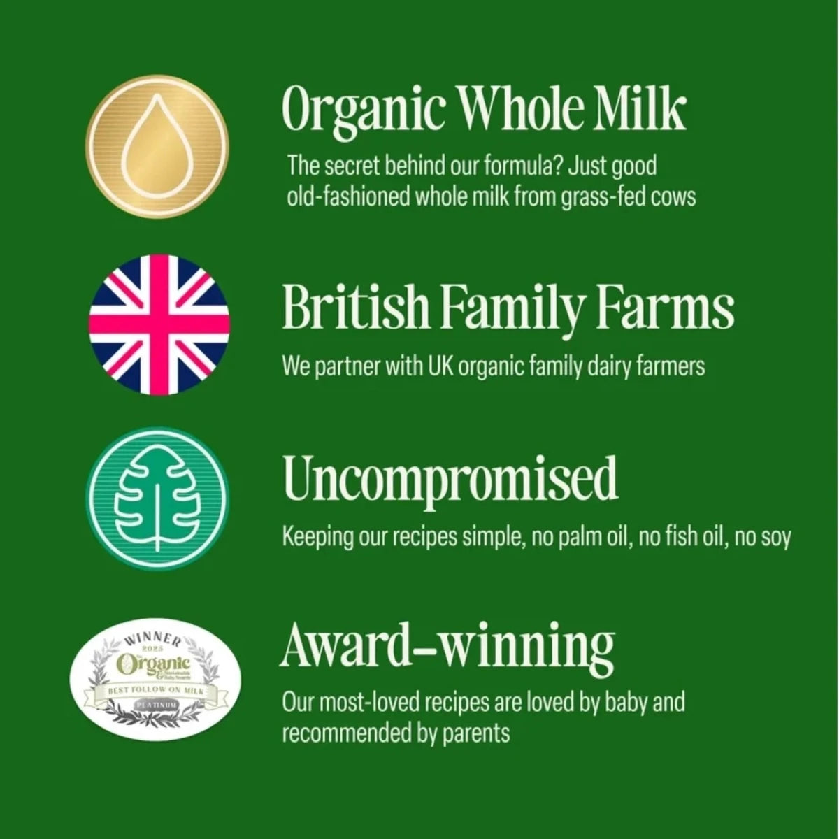 Kendamil Stage 2 Organic Follow On Milk Formula 6-12 months 800g - ebebek
