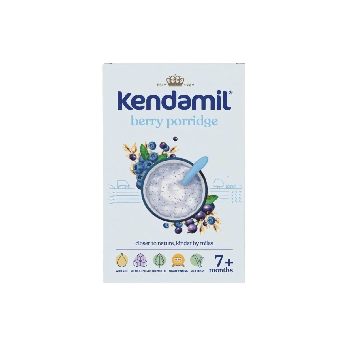 Kendamil Berry Baby Porridge 7+ months 150g - ebebek