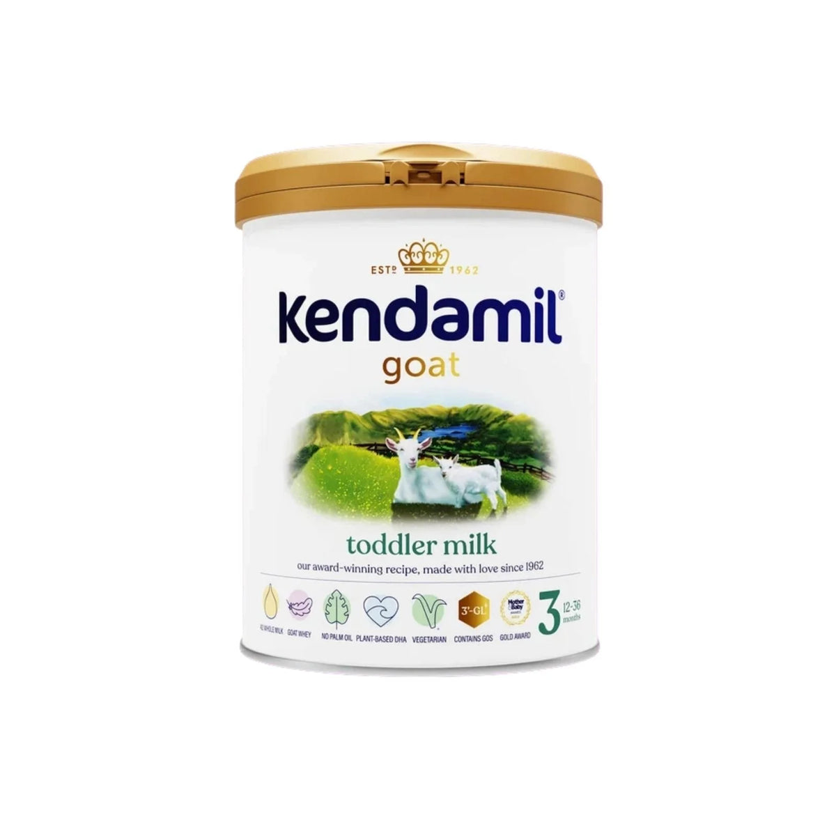 Kendamil Stage 3 Goat Toddler Milk 12-36 months 800g