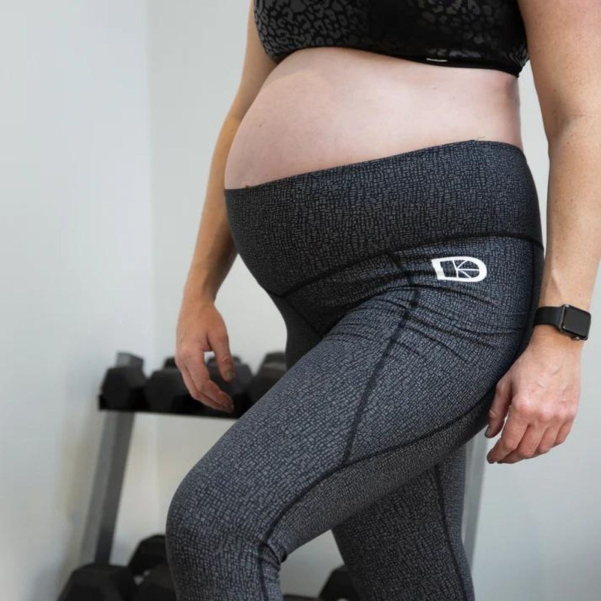 Latched Maternity and Postnatal Active Support Leggings - Illuminate Reflective - ebebek - Black Friday