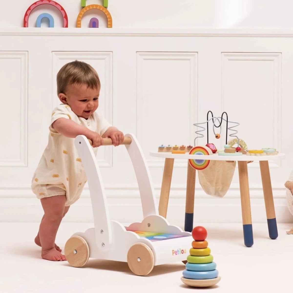 Le Toy Van Rainbow Baby Walker & Puzzle - ebebek