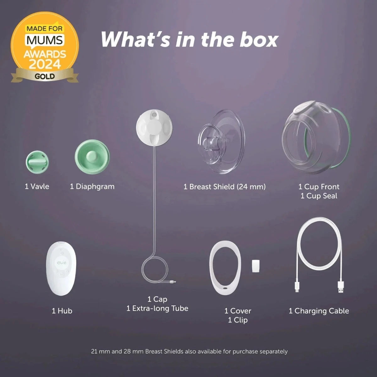 Elvie Stride Hands Free Single Electric Breast Pump - ebebek