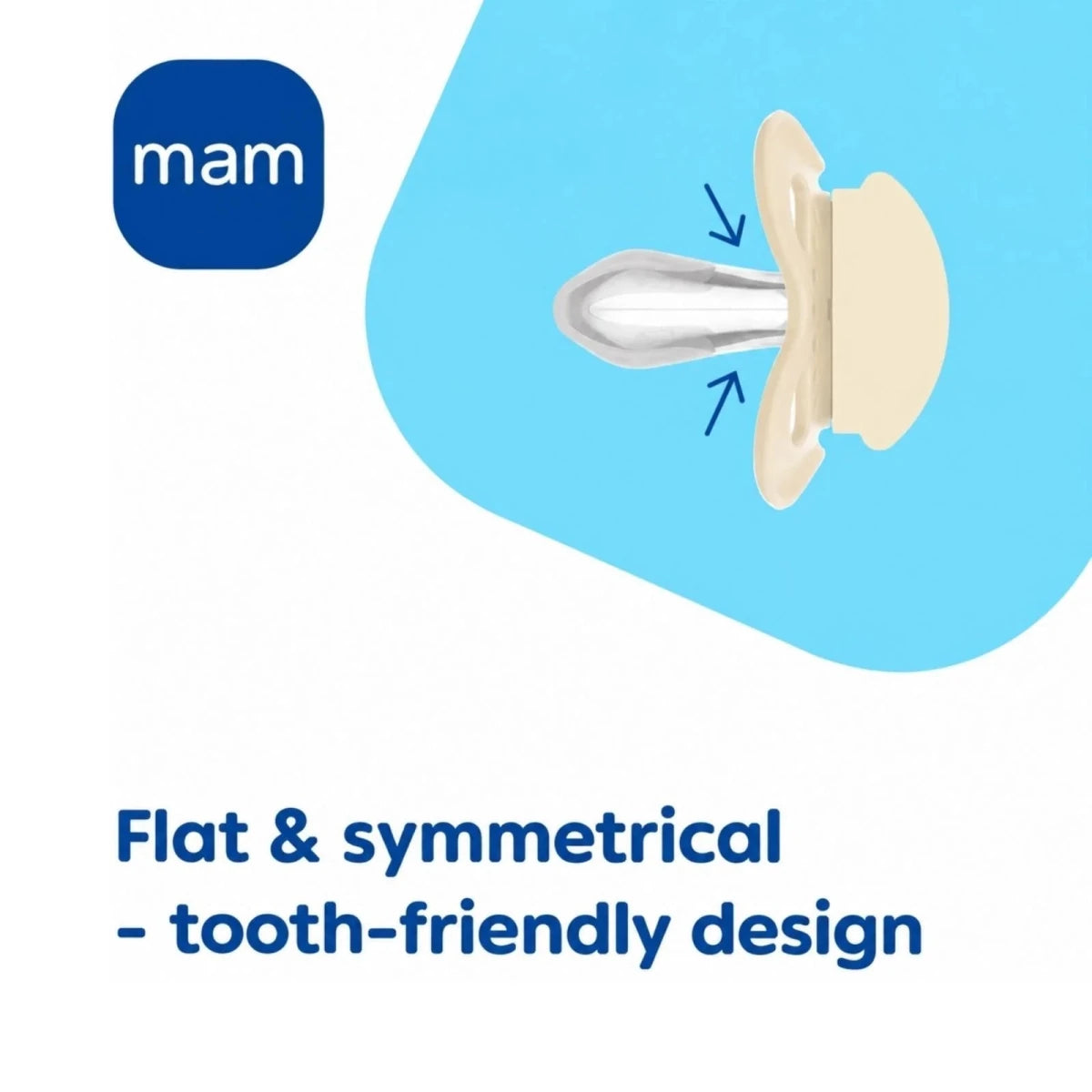 MAM Original Soother 0-6 months Pack of 2 - Blue - ebebek
