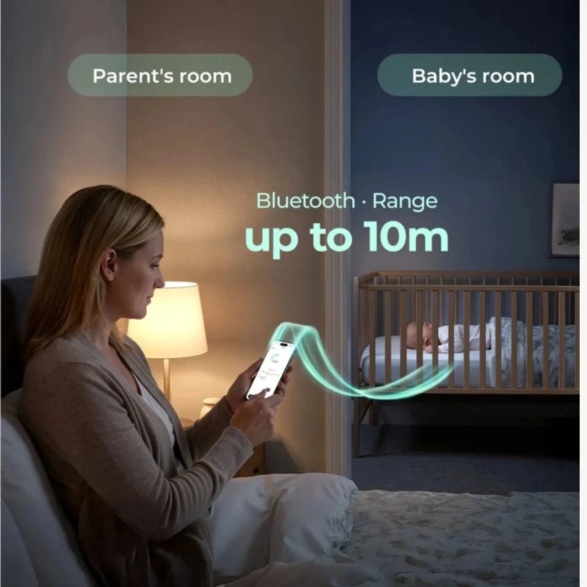 Momcozy T31 Wearable Smart Baby Digital Thermometer - ebebek