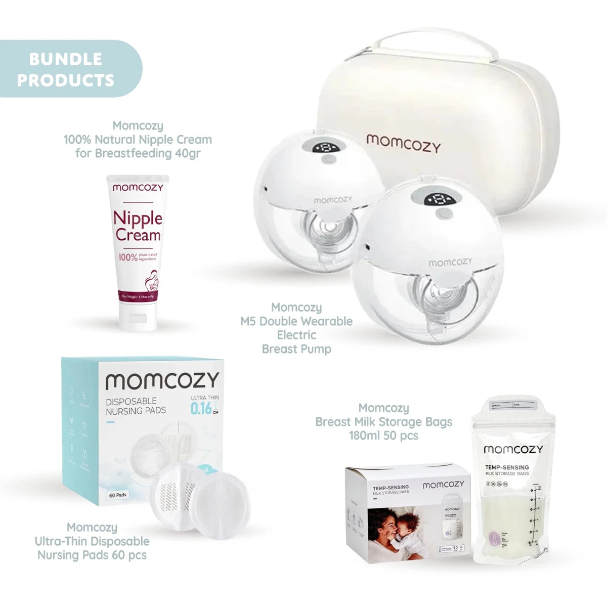 Momcozy Breastfeeding & Pumping Essentials Bundle - ebebek
