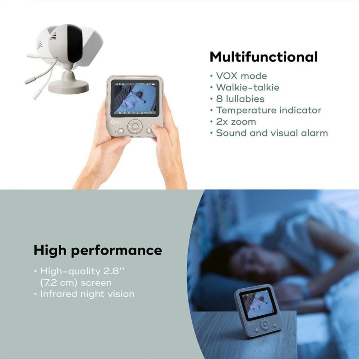 Babymoov Yoo Start Baby Video Monitor - ebebek - Black Friday