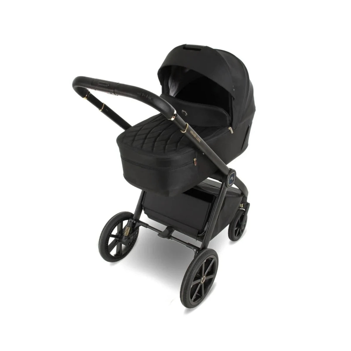 My Babiie MB450 Luxe 3-in-1 Travel System with Rotating Car Seat,Base & Toddler Seat - Black Black - ebebek