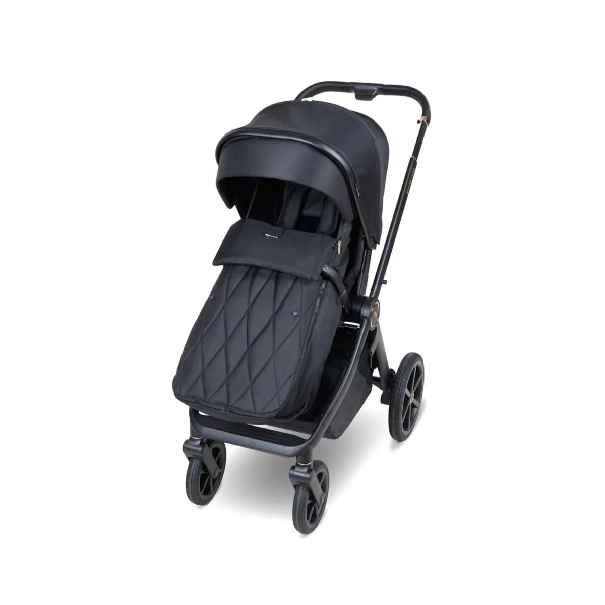 My Babiie MB450 Luxe 3-in-1 Travel System with Rotating Car Seat,Base & Toddler Seat - Black Black - ebebek