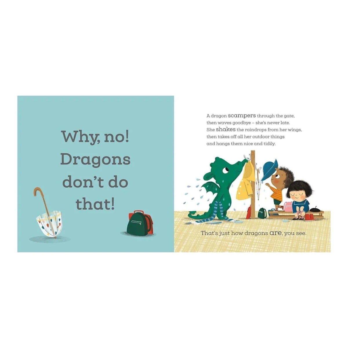 Nosy Crow When a Dragon Goes to School? - ebebek
