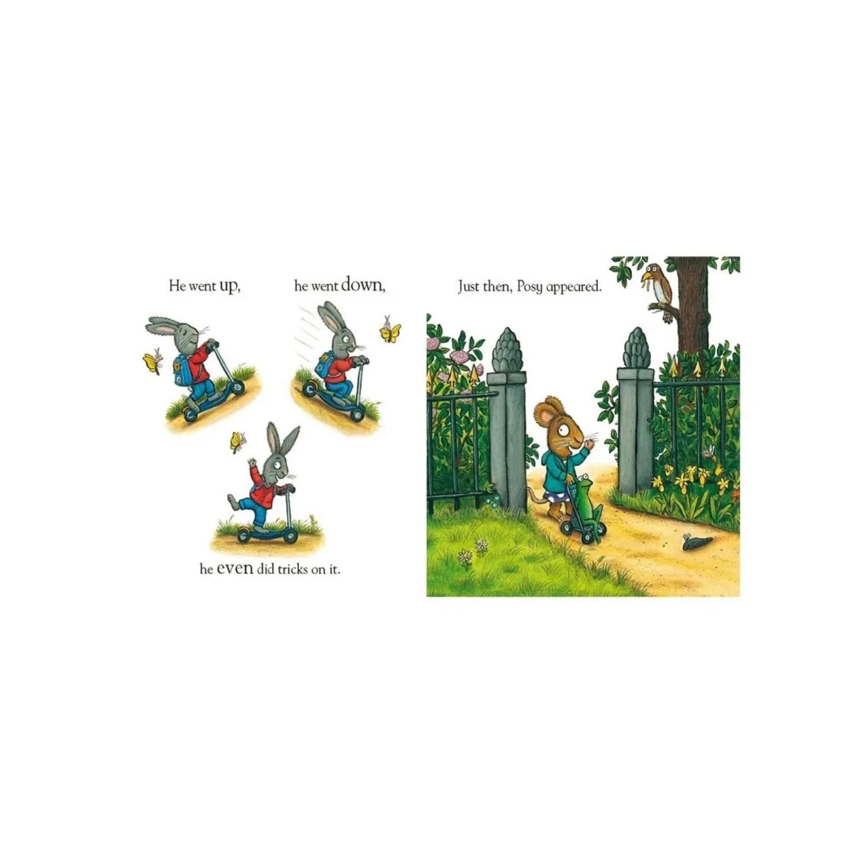 Nosy Crow Pip & Posy The Super Scooter Board - ebebek