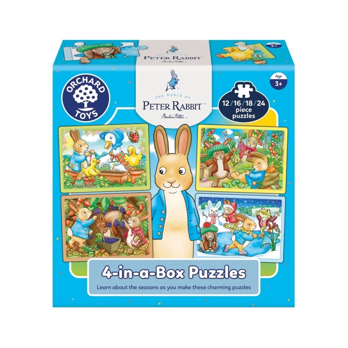 Orchard Toys Peter Rabbit 4 - in - a - Box Puzzles - ebebek - Black Friday