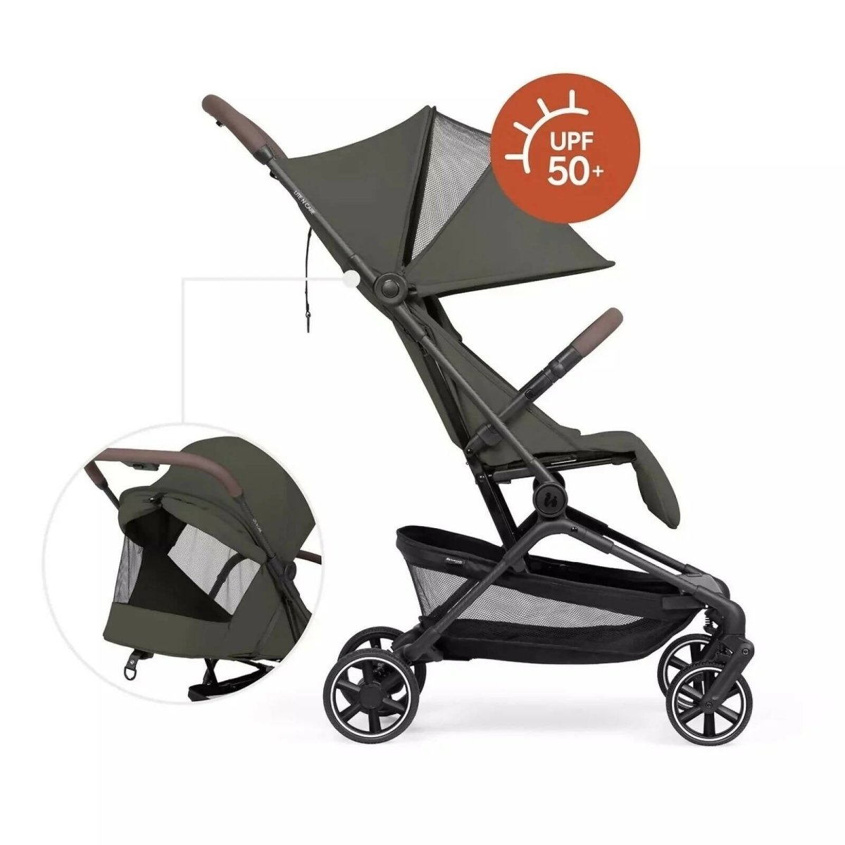 Hauck Lite N Care Stroller - Olive Olive - ebebek