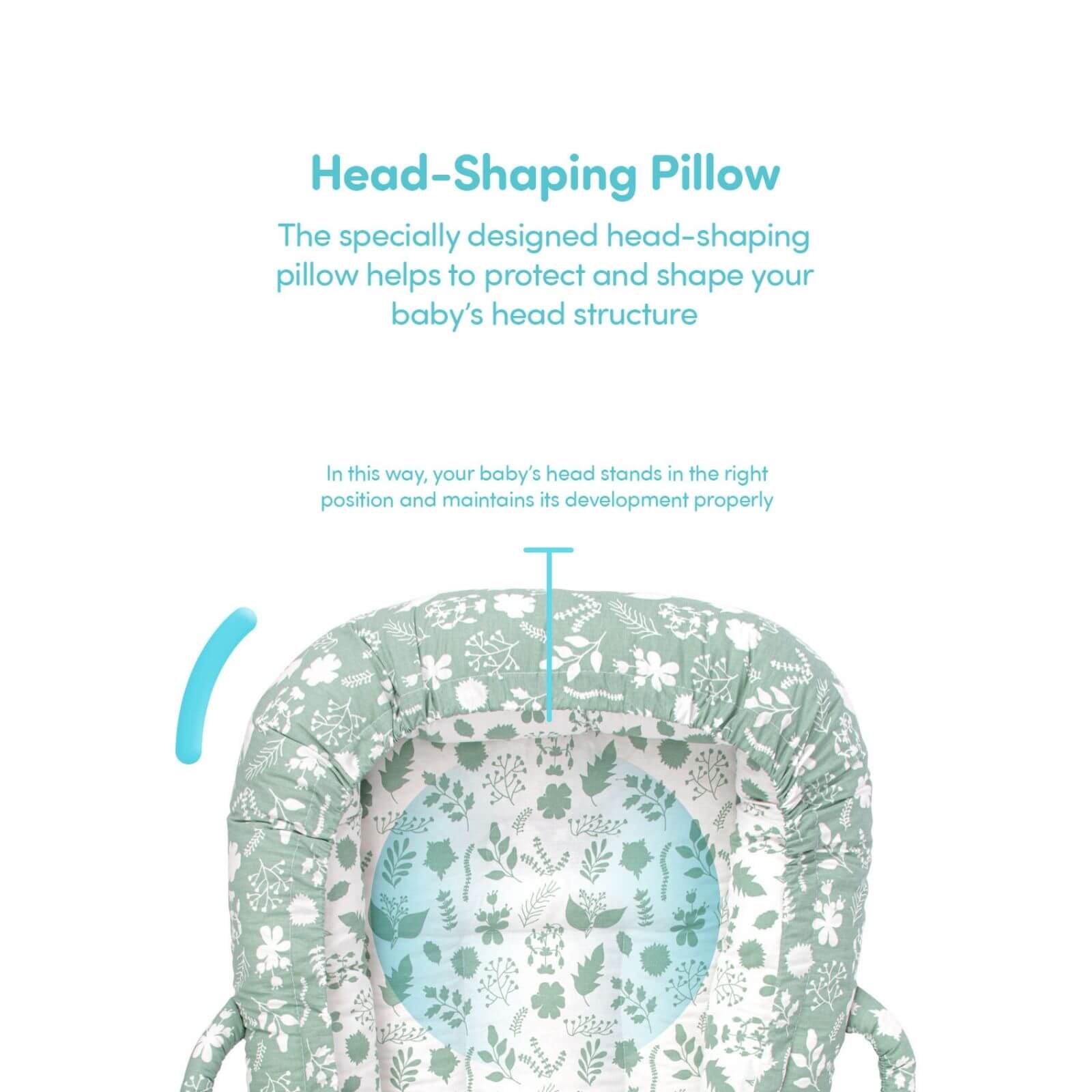 baby plus Mother Side Baby Reflux Bed - Green - ebebek - Black Friday