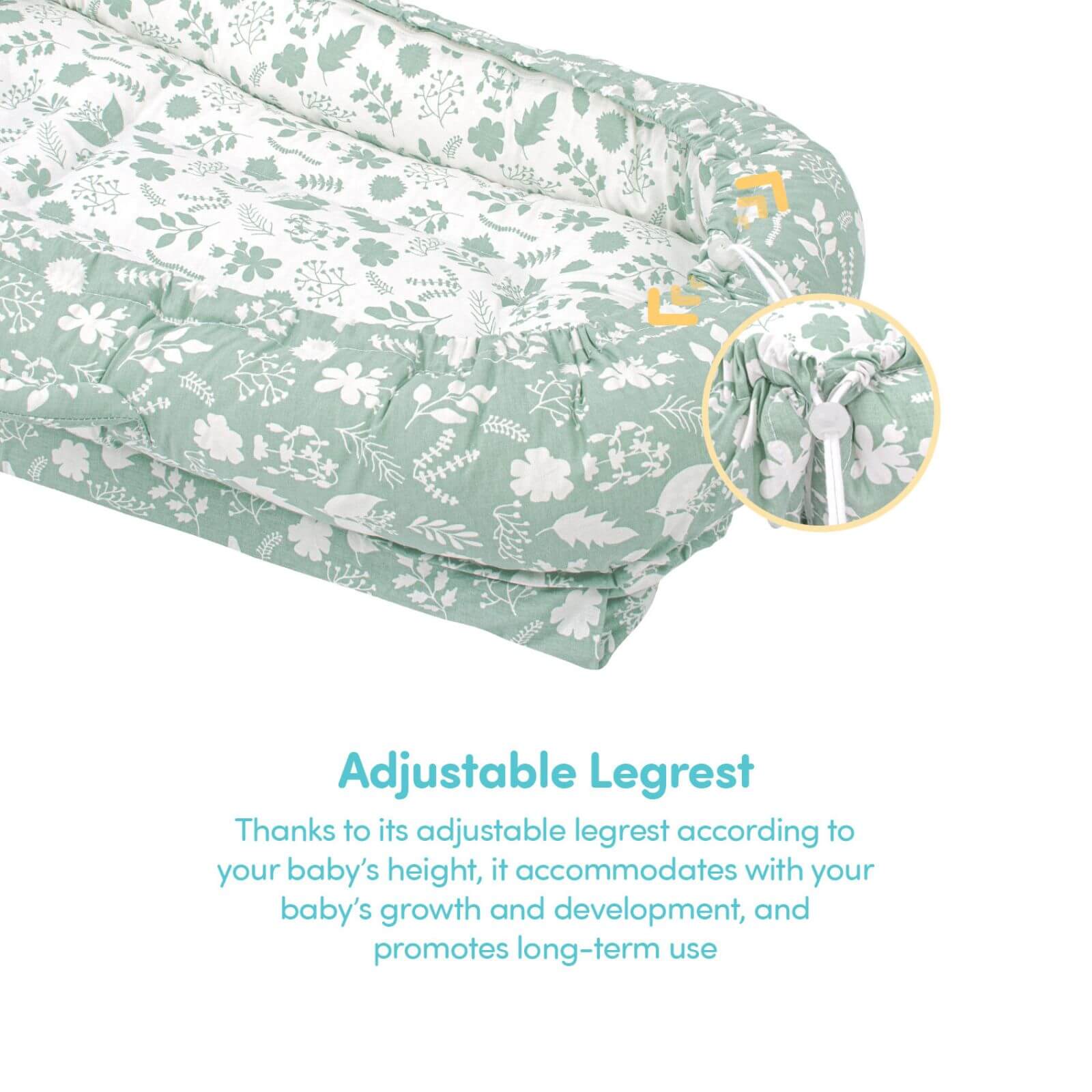 baby plus Mother Side Baby Reflux Bed - Green - ebebek - Black Friday