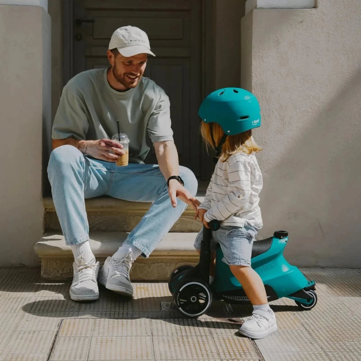 smarTrike Xtend Ride On Scooter Plus - Teal - ebebek