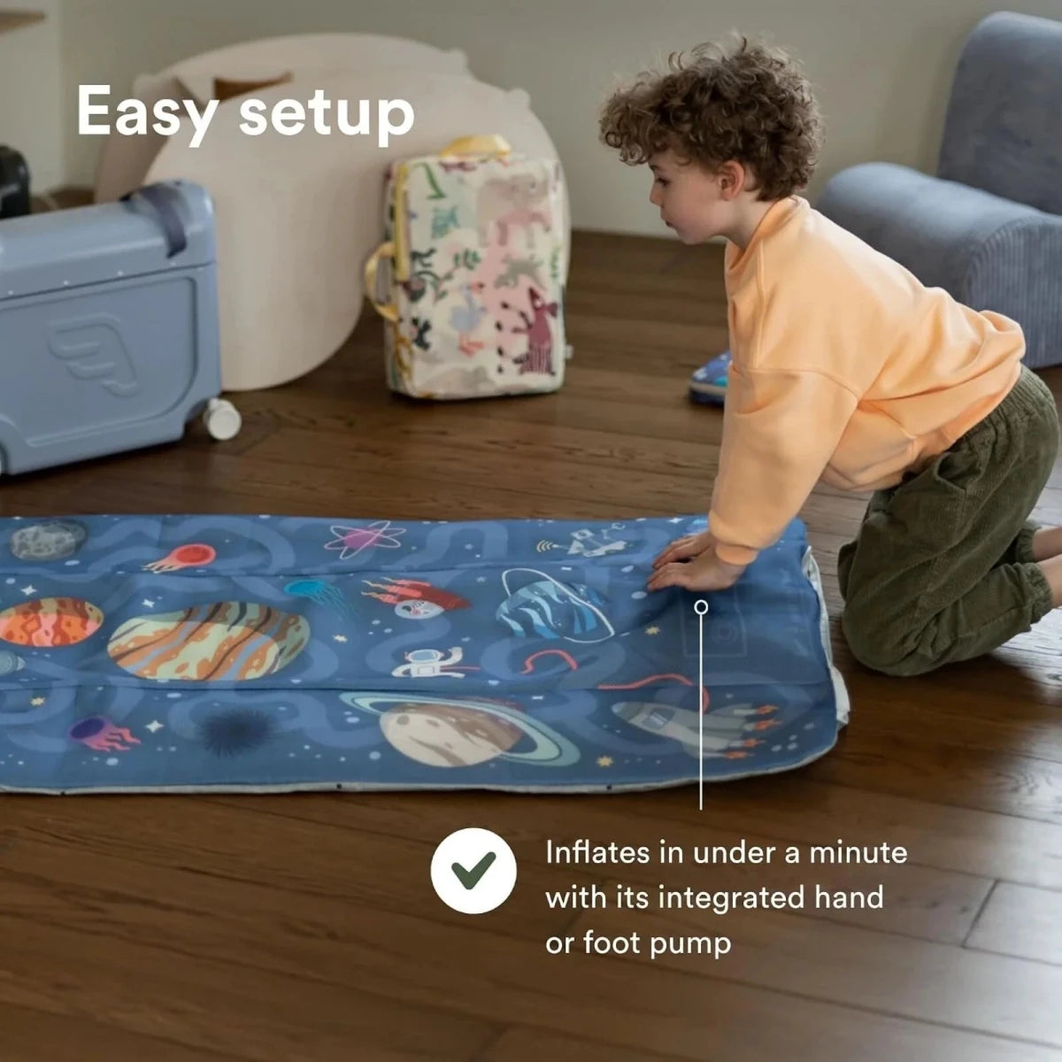Stokke Jetkids CloudSleeper Travel Bed - Space Maze Space Maze - ebebek