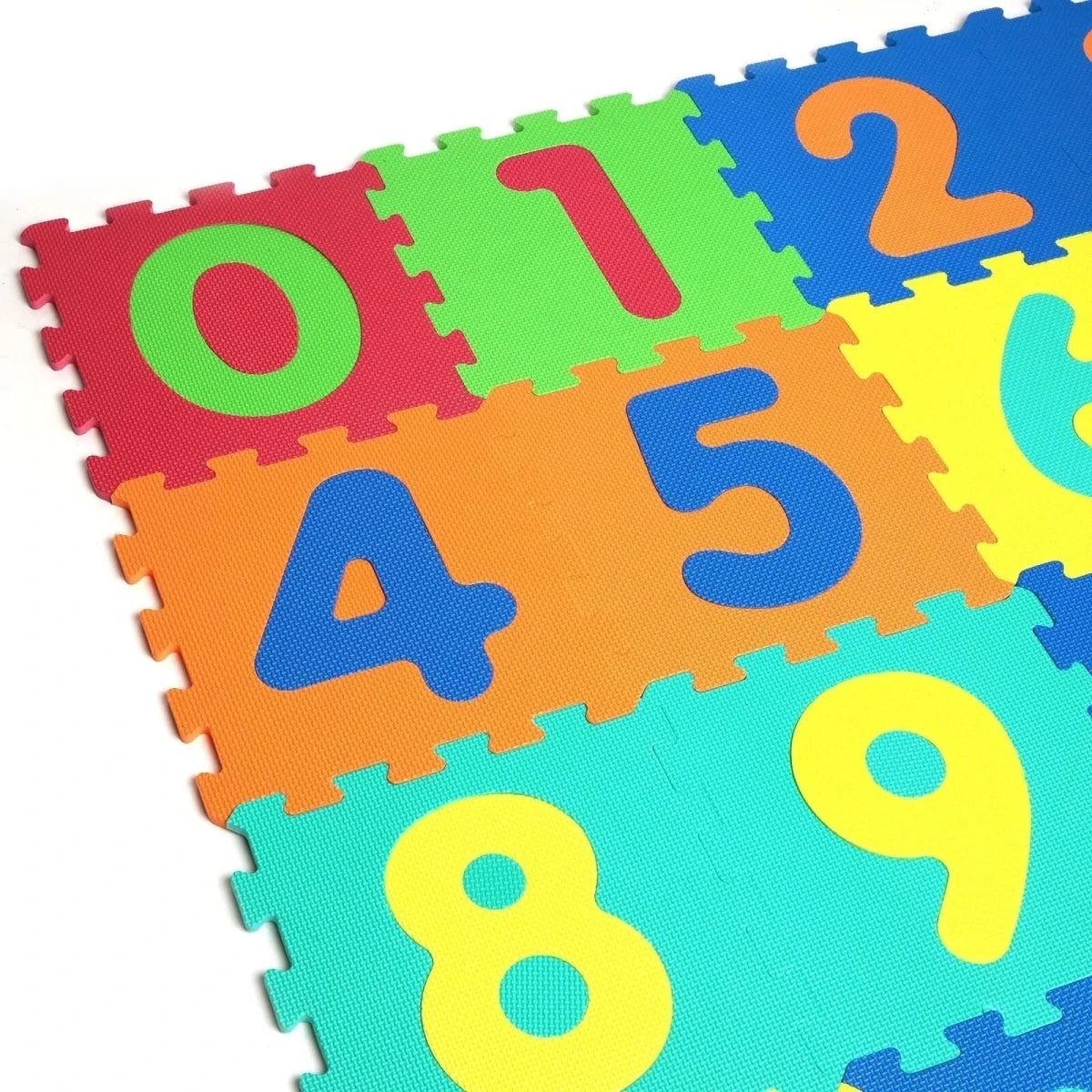 baby toys EVA 10 pieces Puzzle Play Mat - Numbers Numbers - ebebek