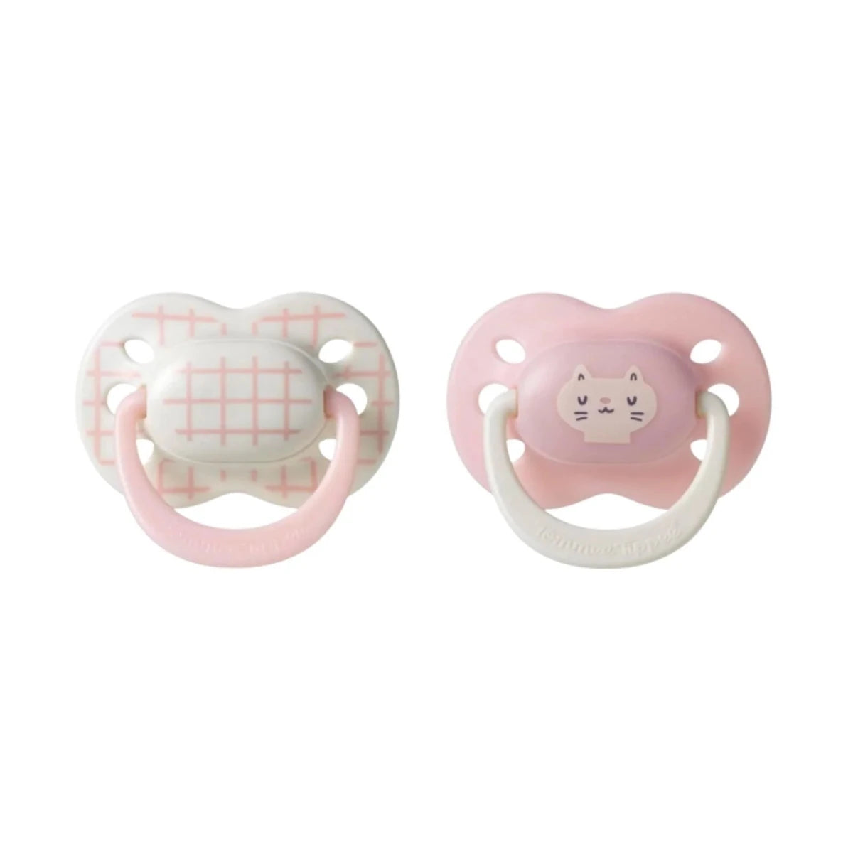 Tommee Tippee Ultra Fit Silicone Soother Girl 0-6 months Pack of 2 - ebebek