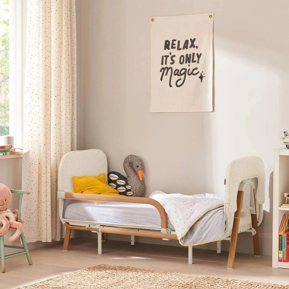 Tutti Bambini CoZee XL Complete Birth to 4+ Years Package - Scandinavian Walnut/Ecru Scandinavian Walnut/Ecru - ebebek