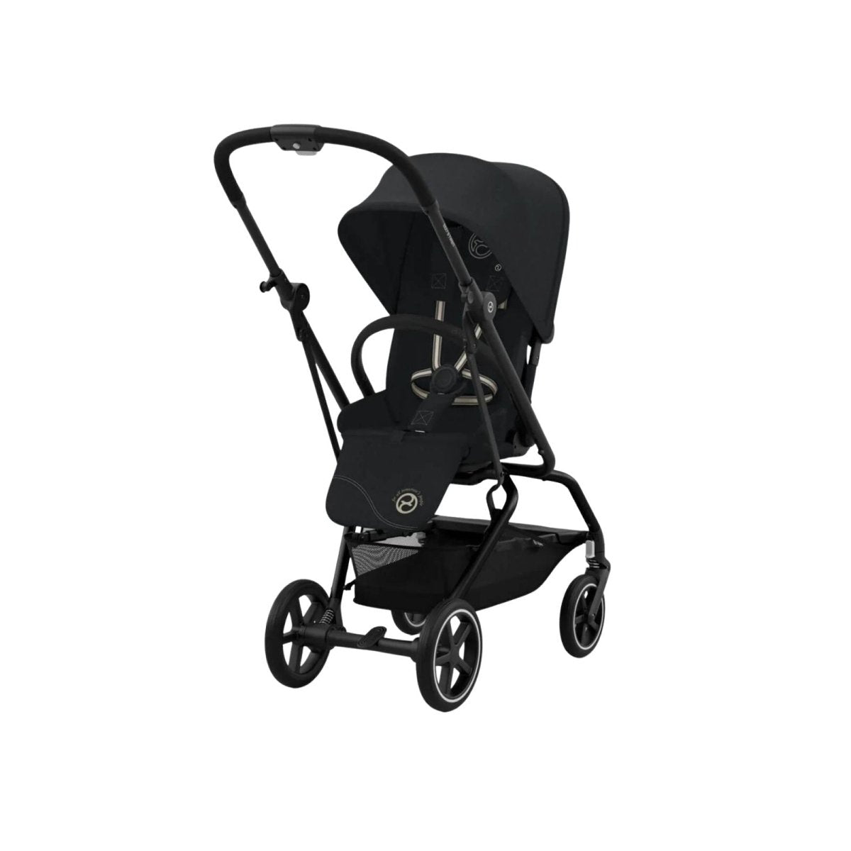 Cybex Eezy S Twist+2 Pushchair with Cloud G Car Seat & Base Travel System Bundle - Black - ebebek - Christmas