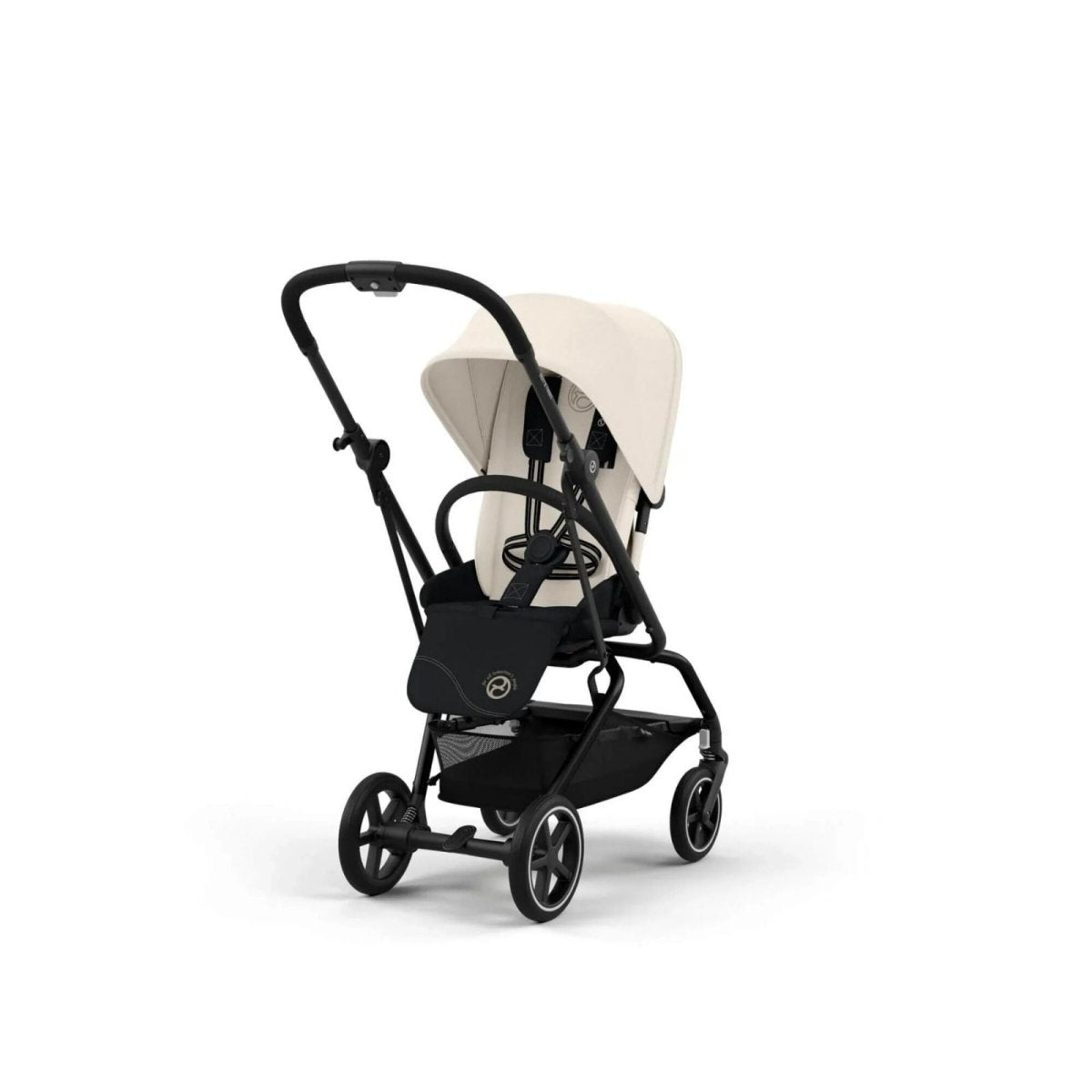 Cybex Eezy S Twist+2 Pushchair with Aton B2 Car Seat Travel System Bundle - Canvas White - ebebek - Christmas