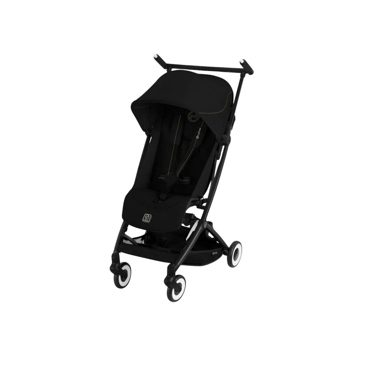 Cybex Libelle V2 Pushchair with Cloud G Car Seat & Base & Snøgga Footmuff Travel System Bundle - Magic Black - ebebek - Christmas