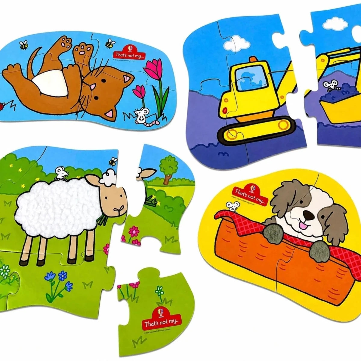 That's Not My… 4-in-1 Puzzle Set - My Favourites - ebebek
