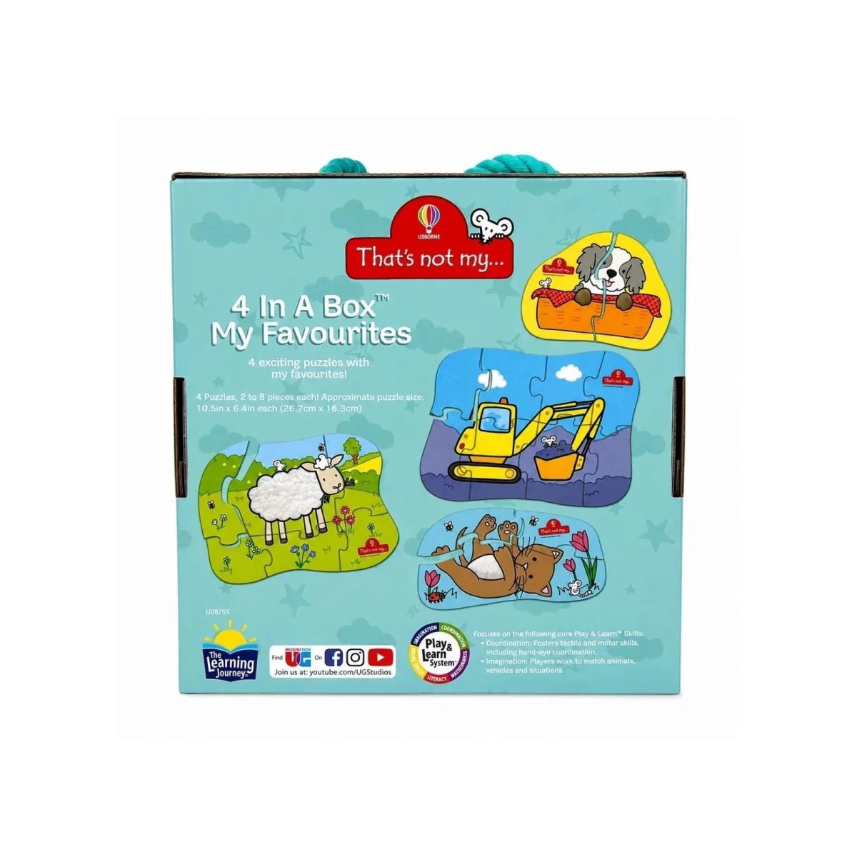 That's Not My… 4-in-1 Puzzle Set - My Favourites - ebebek