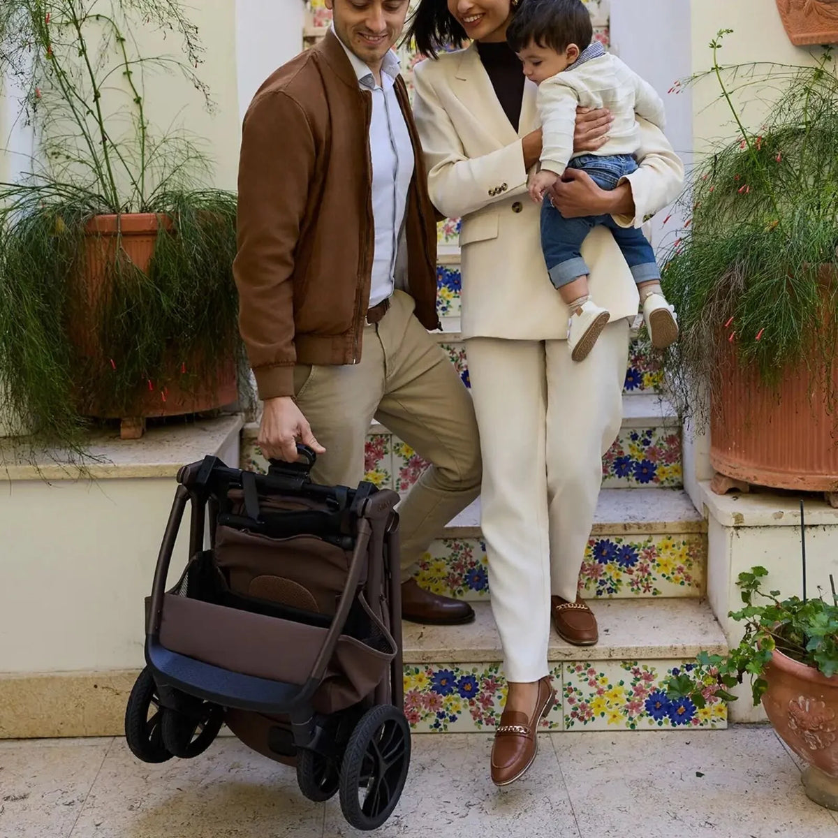 Venicci Tila 3-in-1 12 piece Comfort Bundle - Beige/Noce