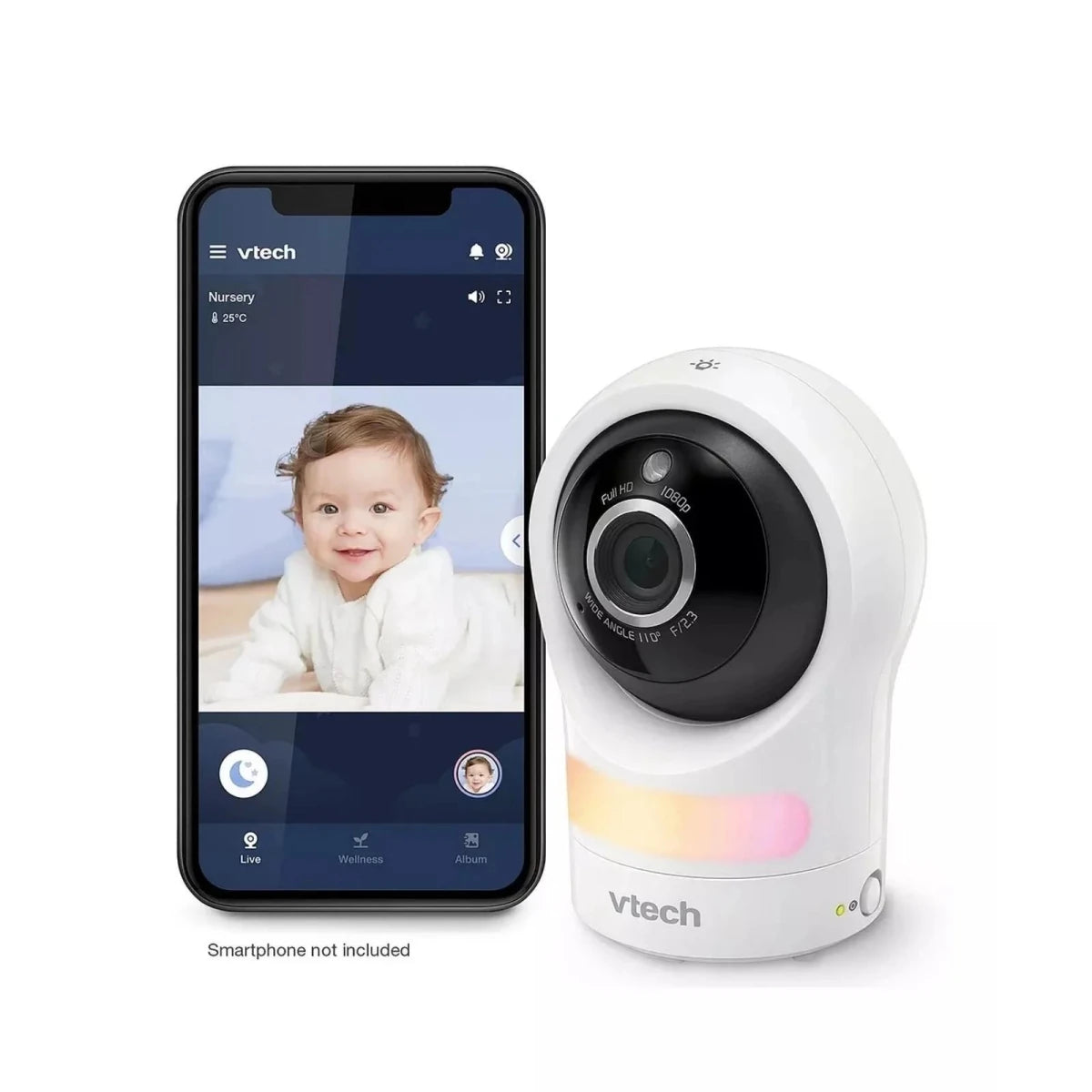 VTech RM9761 Wi-Fi Pan & Tilt Baby Camera - ebebek