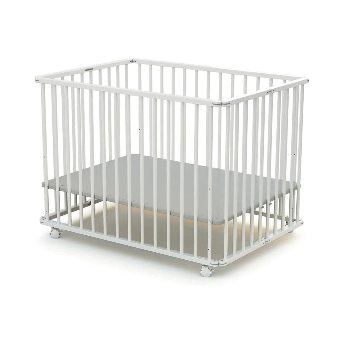 WeBaby Cali Folding Playpen 70x100cm - White White - ebebek